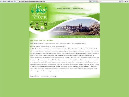 Evento Erbe Buone Erbe delle Streghe Sito internet Erbe Buone Erbe delle Streghe