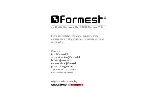 sito internet Formest