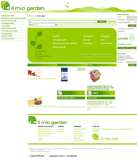 E-commerce Il Mio Garden