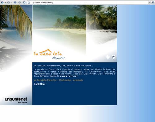 Sito internet La casa lola