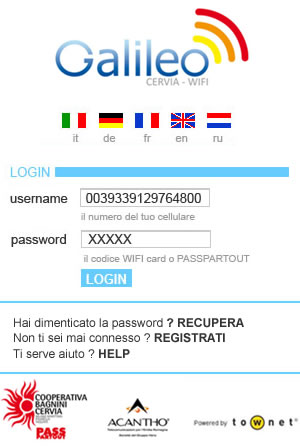 Portale galileo mobile
